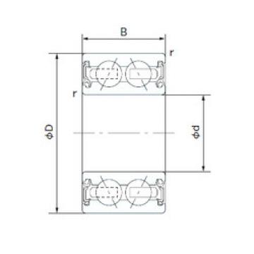 Bearing 35BG05S7G-2DL NACHI