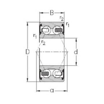 Bearing 3200-B-2RSR-TV NKE