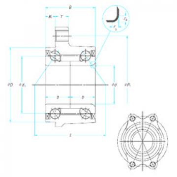 Bearing 38BWK01J NSK