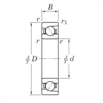 Bearing 3NC 7007 FT KOYO