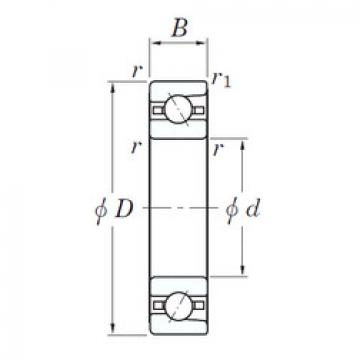 Bearing 3NC HAR009C FT KOYO