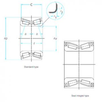 Bearing 4T-CRI0826 NTN