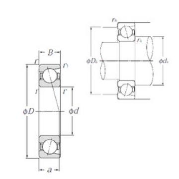 Bearing 7010C NTN