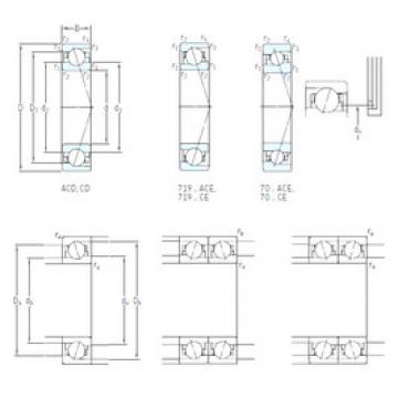 Bearing 71814 CD/P4 SKF