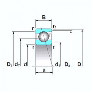 Bearing 7003CTRSU NSK