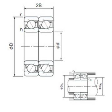 Bearing 7000CDT NACHI