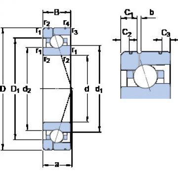 Bearing 7004 ACE/P4AL1 SKF