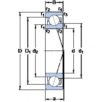 Bearing 719/8 CE/P4A SKF