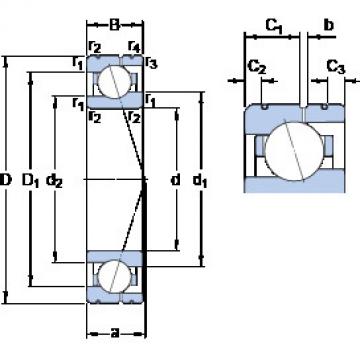 Bearing 71904 CE/HCP4AL SKF