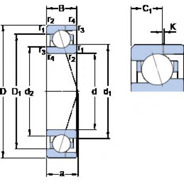 Bearing 71907 CE/HCP4AH SKF