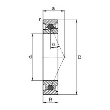 Bearing HC7001-E-T-P4S FAG