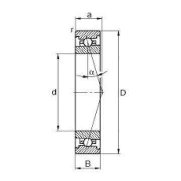 Bearing HS71918-C-T-P4S FAG