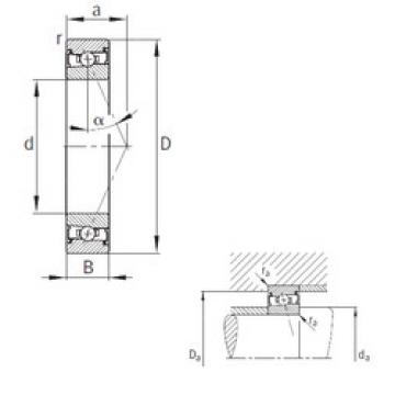 Bearing HSS7007-E-T-P4S FAG