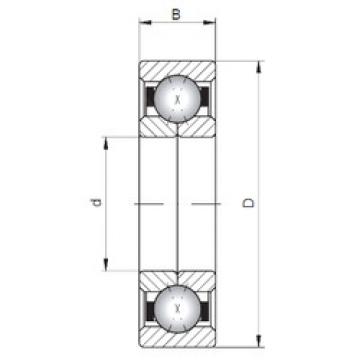 Bearing QJ207 ISO