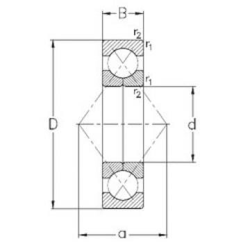 Bearing QJ207-MPA NKE