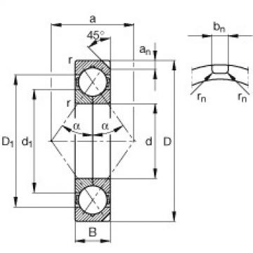 Bearing QJ218-N2-MPA FAG