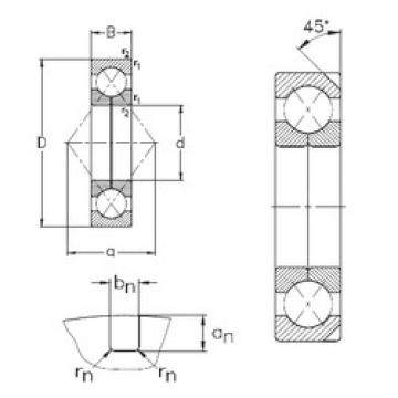 Bearing QJ222-N2-MPA NKE