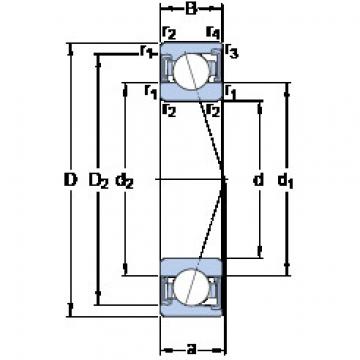 Bearing S7000 ACD/P4A SKF