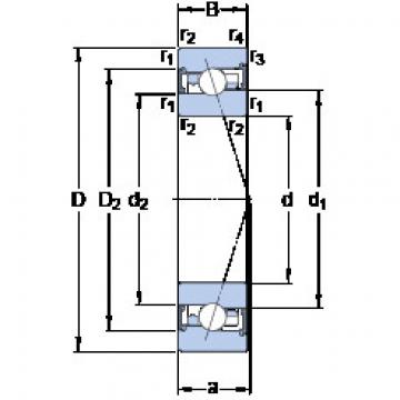 Bearing S7009 FW/HC SKF