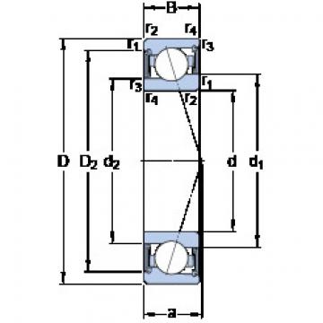 Bearing S71910 ACE/HCP4A SKF