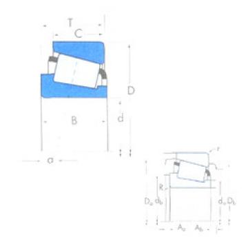 Bearing X32007XM/Y32007XM Timken