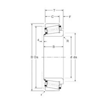 Bearing 100031X/100080 Gamet