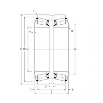 Bearing 101038X/101076G Gamet