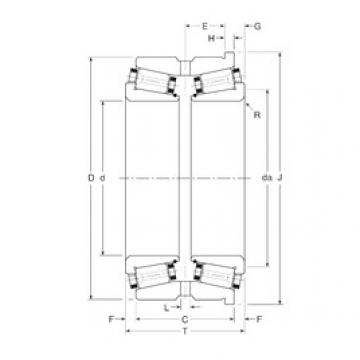 Bearing 100031X/100080H Gamet