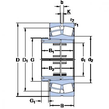 Bearing 23044 CCK/W33 + AOH 3044 G SKF