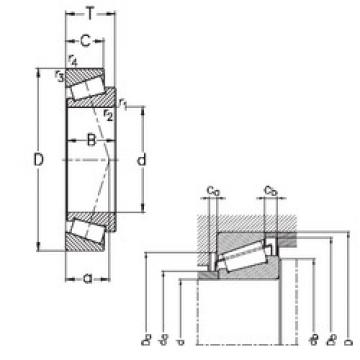 Bearing 32006-X NKE