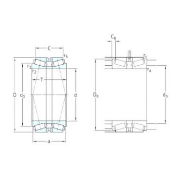 Bearing 30215T70J2/DBC270 SKF