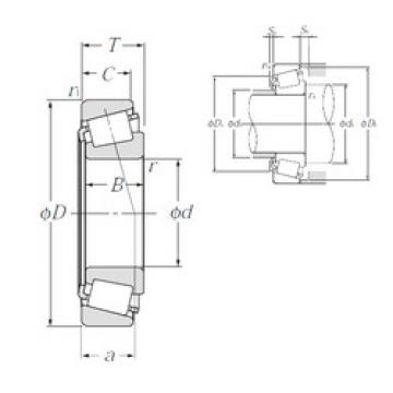 Bearing 32038XUE1 NTN