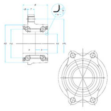 Bearing ZA-38BWK01J-Y-2CA-01 NSK