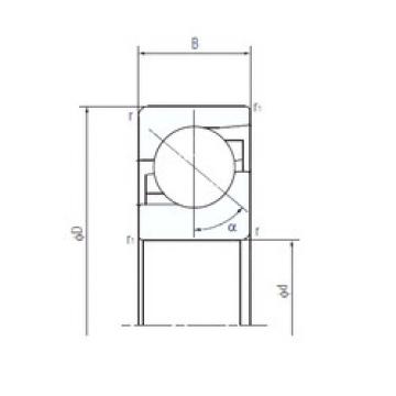 Bearing 35TAF09 NACHI