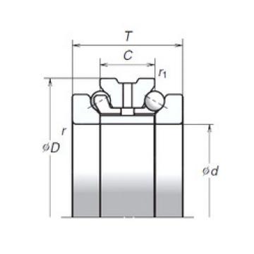 Bearing 150TAC29D+L NSK