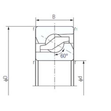 Bearing 25TAB06 NACHI