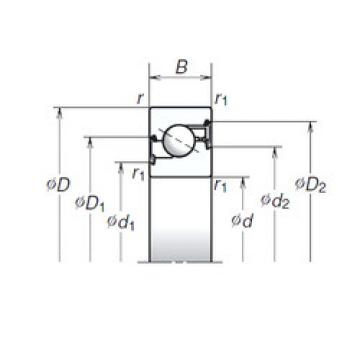 Bearing 20TAC47BDDG NSK