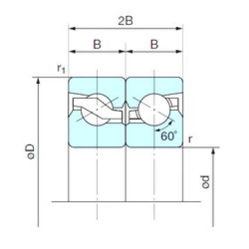 Bearing 20TAB04DB NACHI