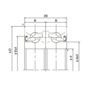 Bearing 30TAB06DF-2NK NACHI