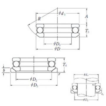 Bearing 53207U NSK