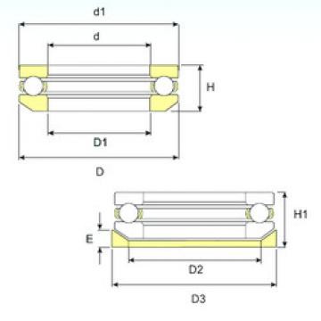 Bearing 53206 U 206 ISB