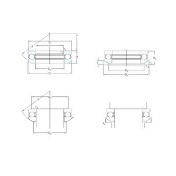 Bearing 53222+U222 SKF