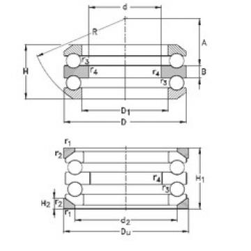 Bearing 54216-MP+U216 NKE