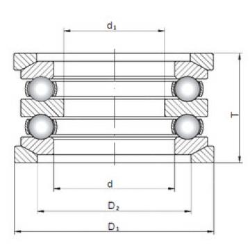 Bearing 54316U+U316 ISO