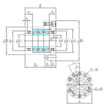 Bearing BSU4072BDF - T KOYO