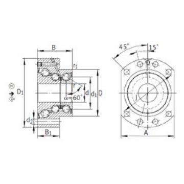 Bearing DKLFA30100-2RS INA