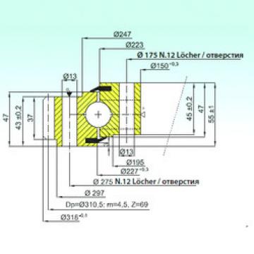 Bearing EB1.22.0225.400-1SPPN ISB