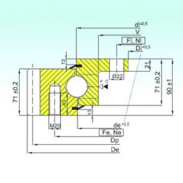 Bearing EBL.30.1355.200-1STPN ISB