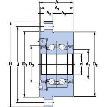 Bearing FBSA 206/DF SKF