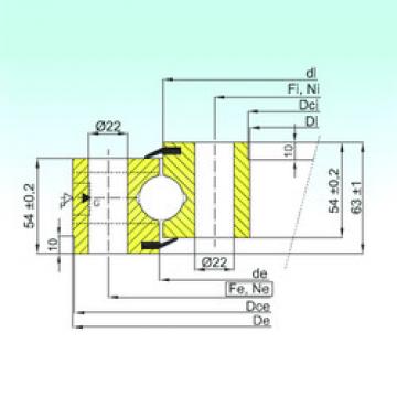 Bearing NB1.25.1455.201-2PPN ISB